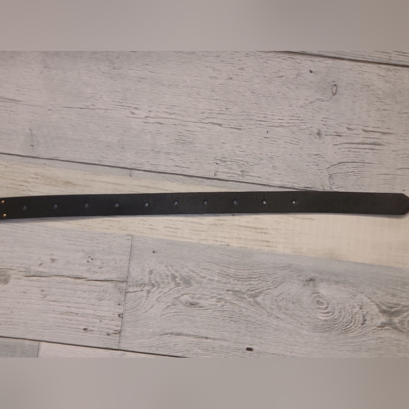 Rue 21 Women's Black w Gold Stud Detail Belt, Size L/XL - Picture 4 of 6